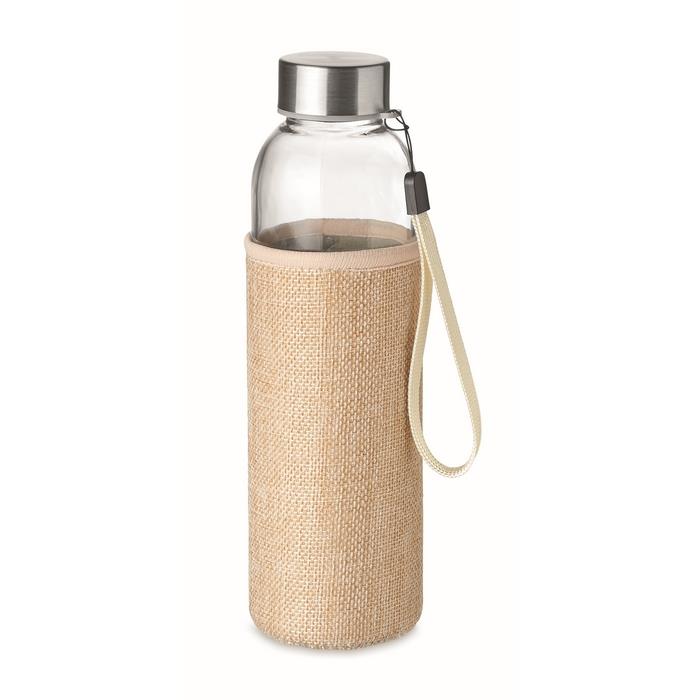 Glass bottle in pouch 500ml UTAH TOUCH