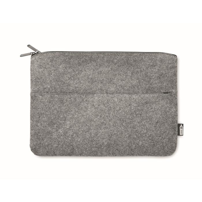 RPET felt zipped laptop bag TOPLO