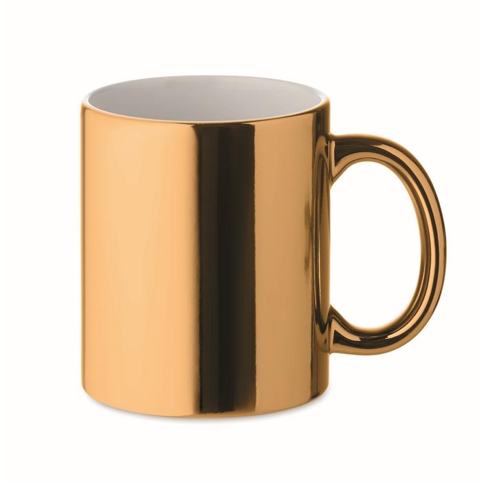 Ceramic mug metallic 300 ml HOLLY