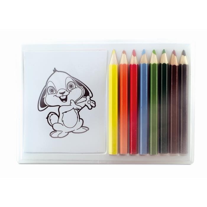 Wooden pencil colouring set RECREATION