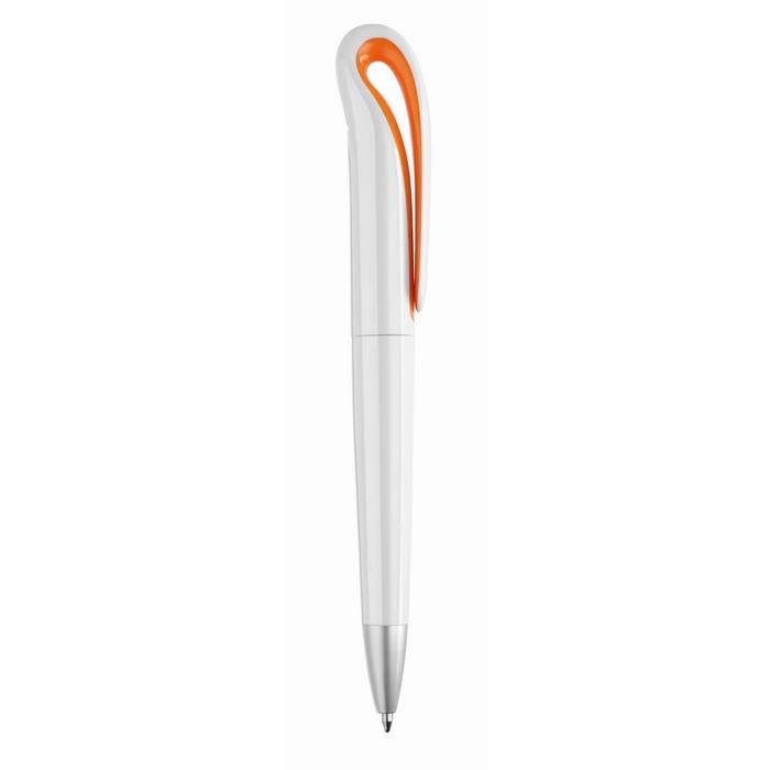 ABS twist ball pen WHITESWAN