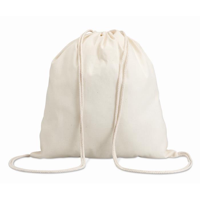 100gr/m2 cotton drawstring bag HUNDRED