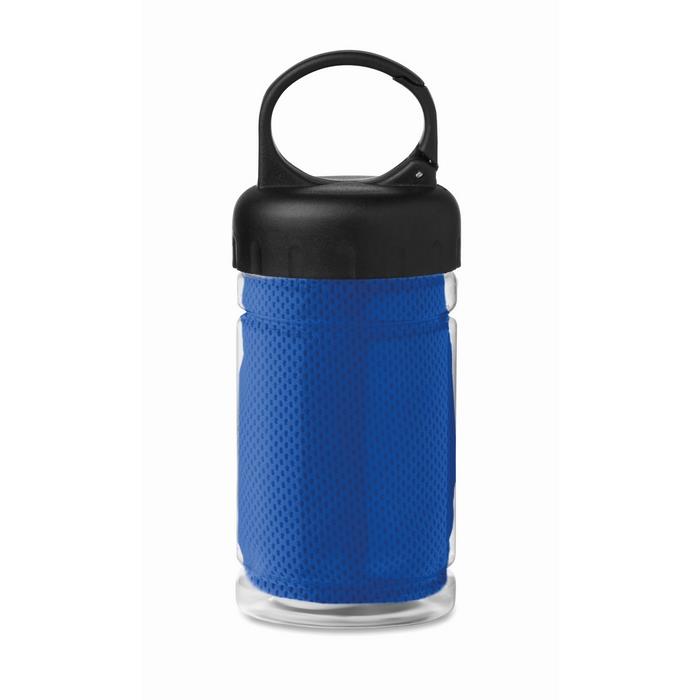 Cooling towel in PET bottle FRIS