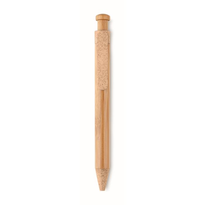 Bamboo/Wheat-Straw ABS ball pen TOYAMA