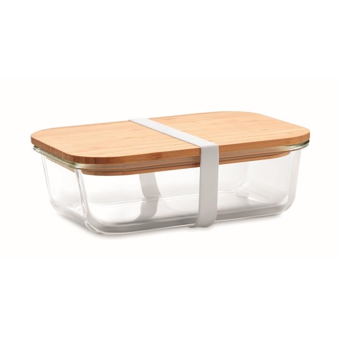 Glass lunchbox with bamboo lid TUNDRA LU