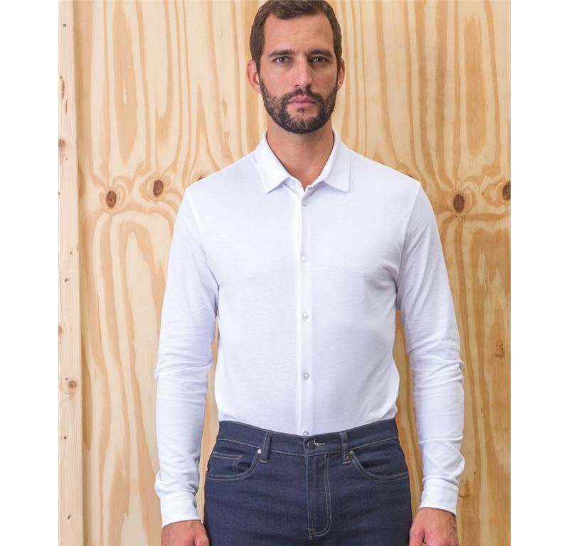 Moška srajca z dolgimi rokavi BASILE