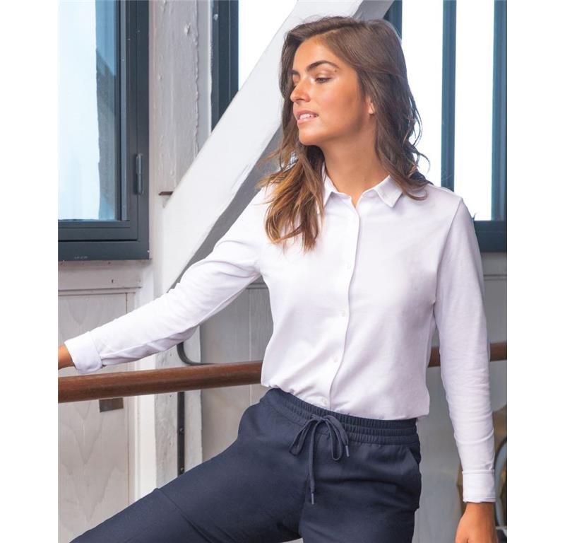 Ženska srajca z dolgimi rokavi BASILE