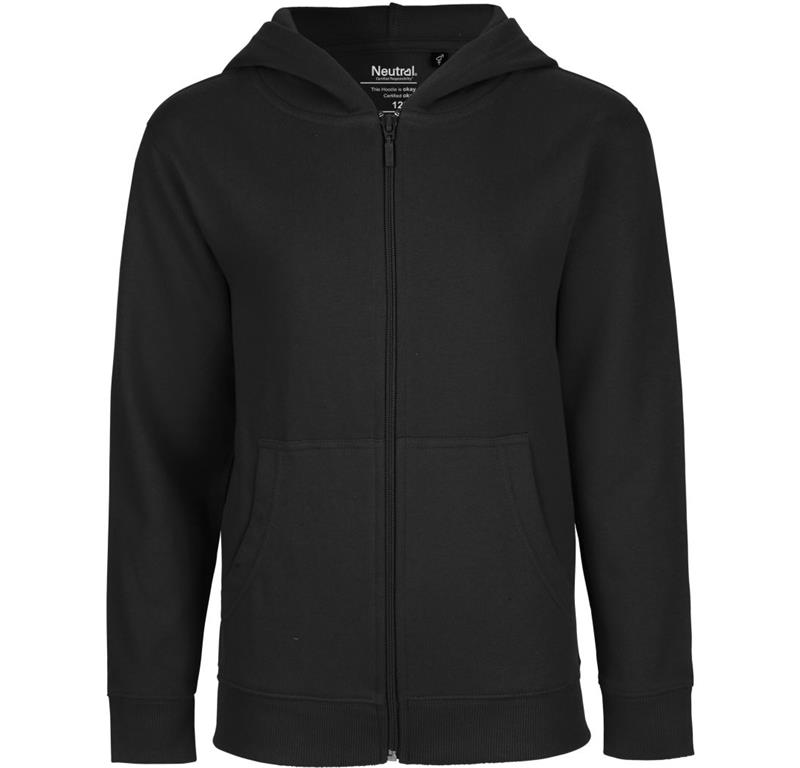Kinder Bio Kapuzen Sweatjacke O13301