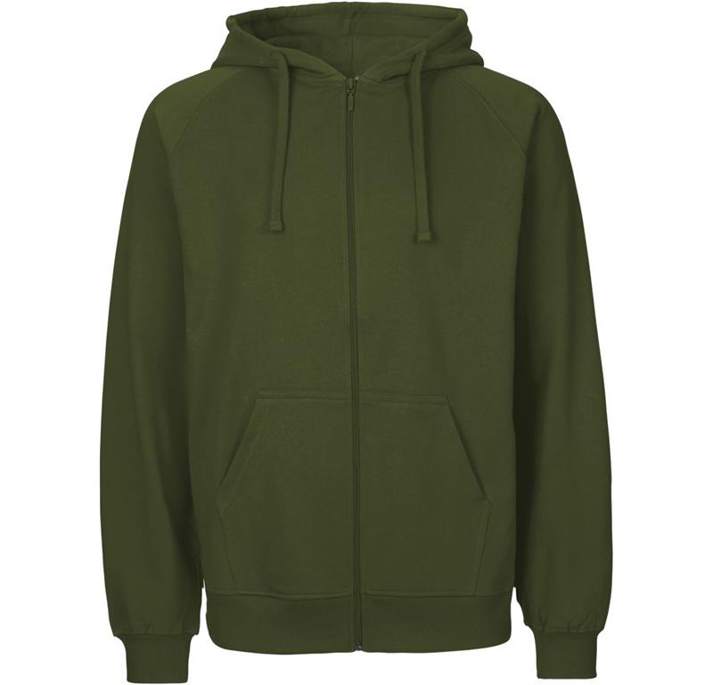 Men's Organic Hooded Sweat Jacket O63301