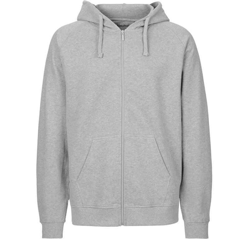 Herren Bio Kapuzen Sweatjacke O63301