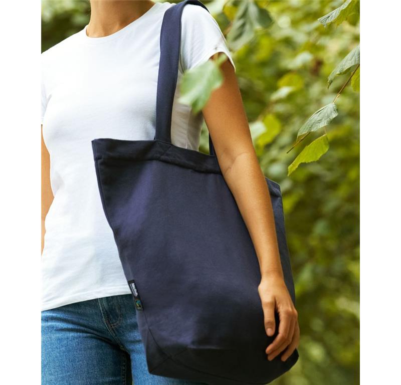 Organic Fairtrade Cotton Bag with Zip O9