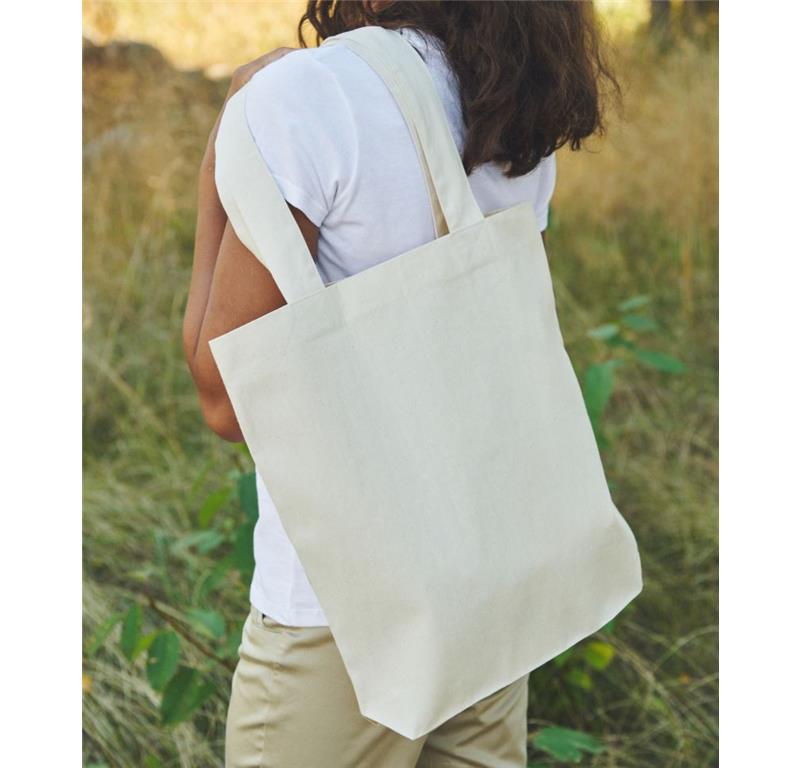 Heavy Cotton Bag with long handles "Tige