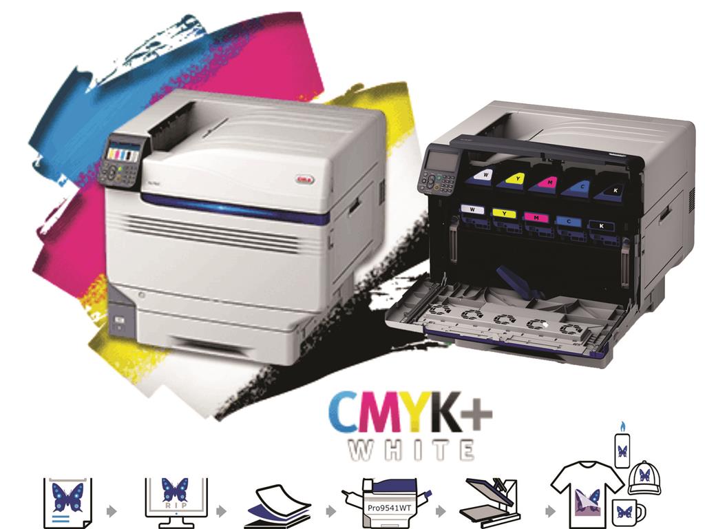 A3 OKI WHITE pisač PRO9541WT(CMYK+W)