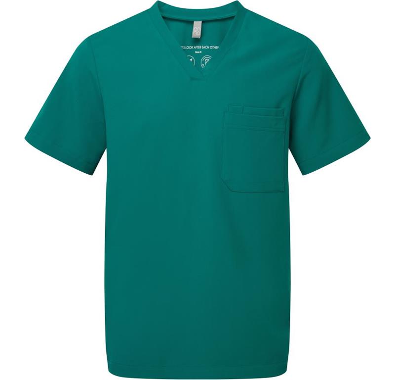 Herren V-Ausschnitt Stretch Kasack Onna