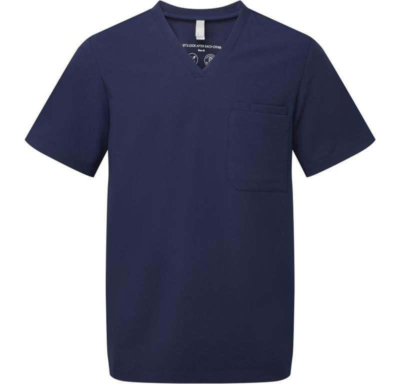 Herren V-Ausschnitt Stretch Kasack Onna