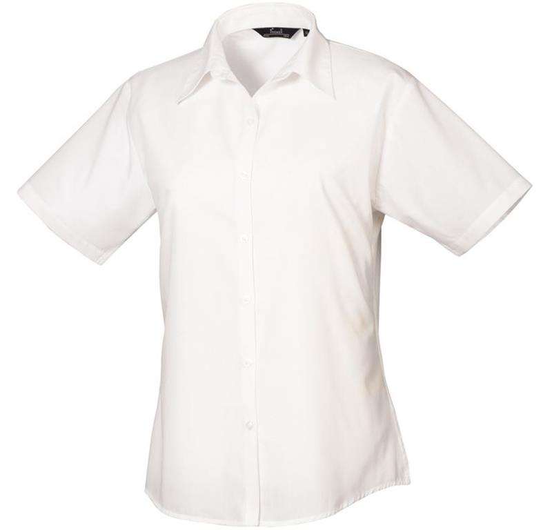 Poplin Blouse short-sleeve PR302