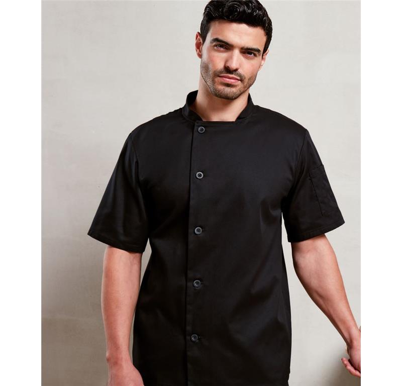 Kuharska jakna s kratkimi rokavi PR900