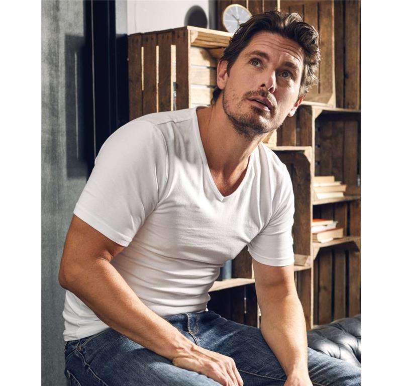 Moška majica V-izrez 3082