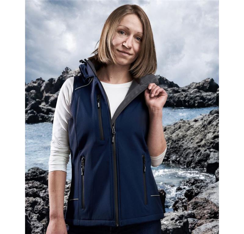 Ženski softshell brezrokavnik 7845