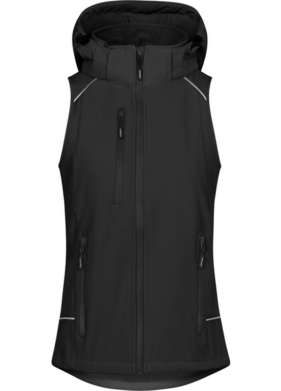 Ženski softshell brezrokavnik 7845