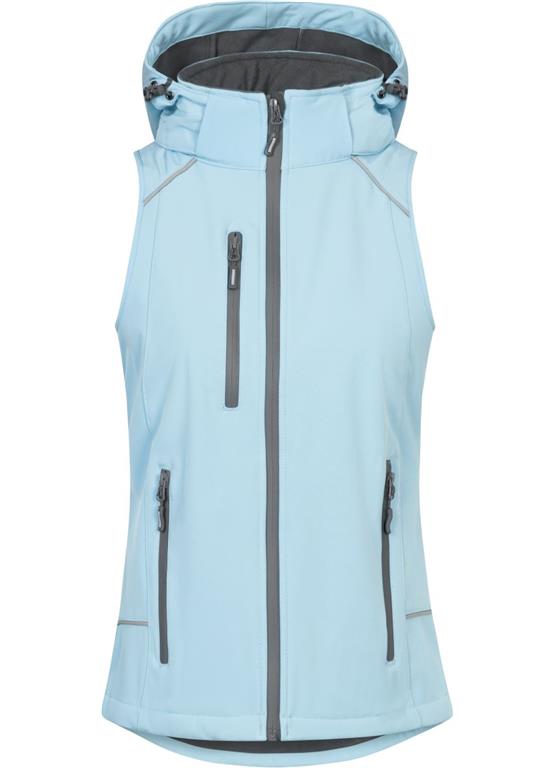 Ženski softshell brezrokavnik 7845