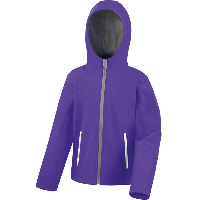Kinder Kapuzen Softshell Jacke R224JY