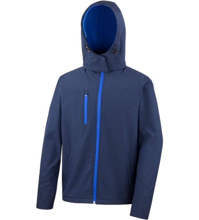 Moška softshell jakna s kapuco R230M
