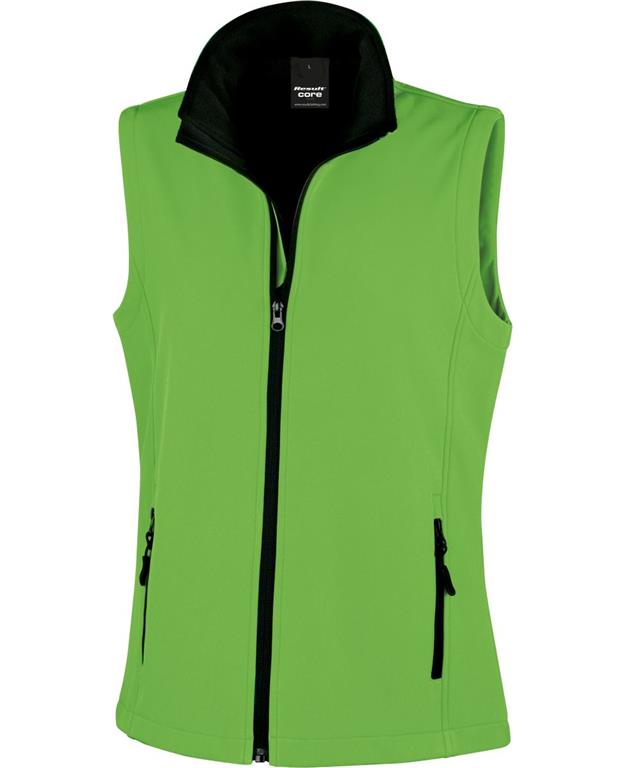 Ženski softshell brezrokavnik R232F