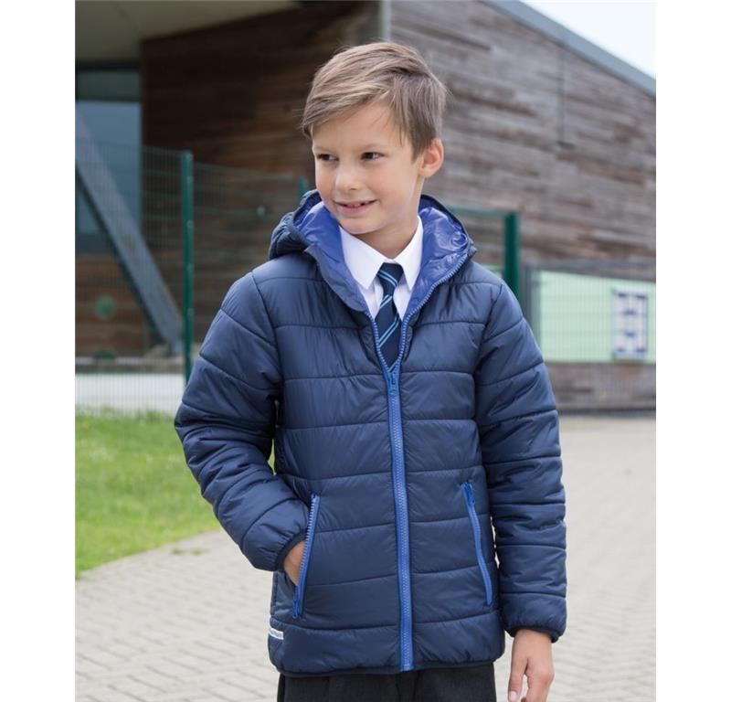 Otroška prešita jakna R233J