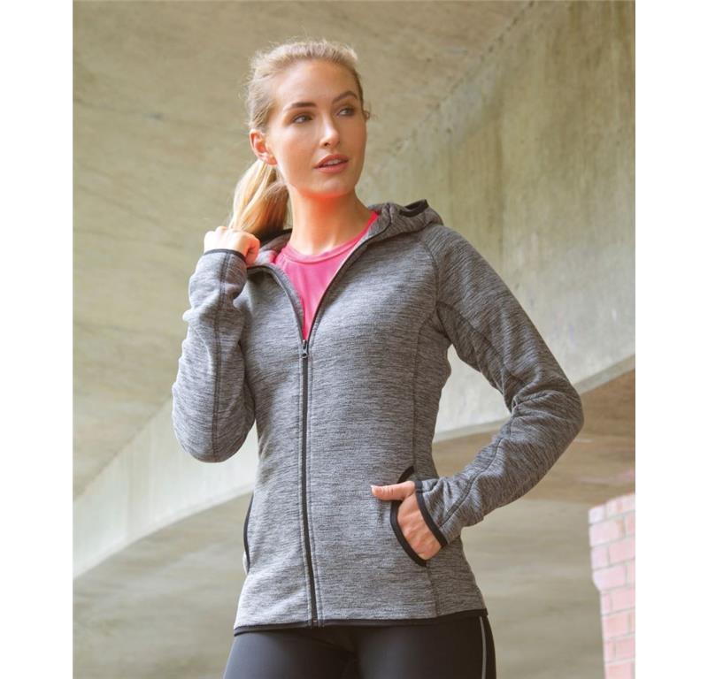 Ženski flis s kapuco 245F