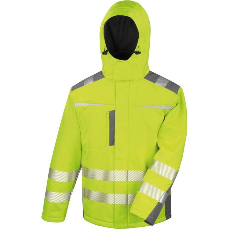Odsevna softshell delovna jakna R331X