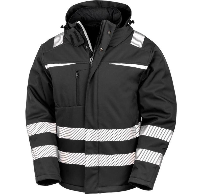 Odsevna softshell delovna jakna R331X