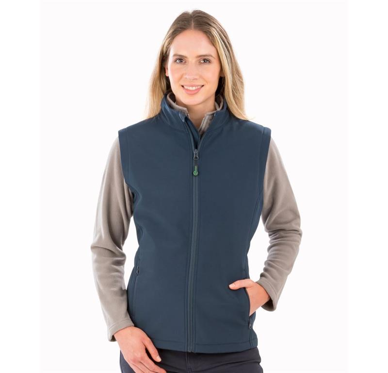 Damen 2-Lagen Softshell Gilet R902F