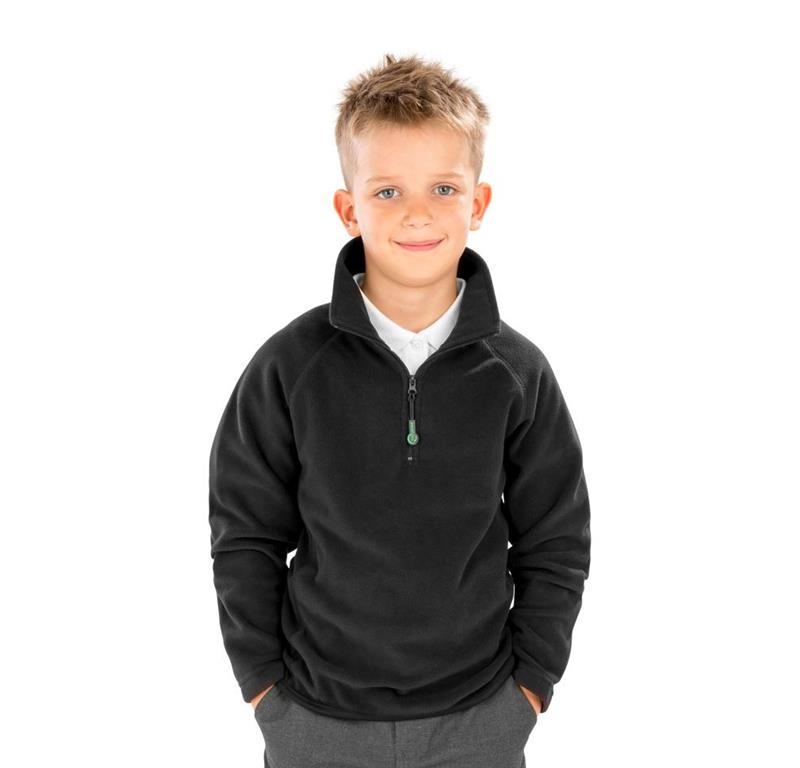 Otroški flis z 1/4 zadrgo R905J