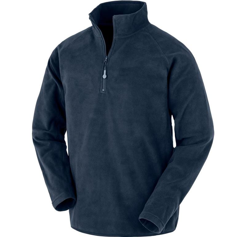 Microfleece Pullover mit 1/4 Zip 905X
