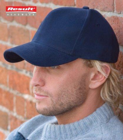 Heavy Brushed Cap with Piping RC025X