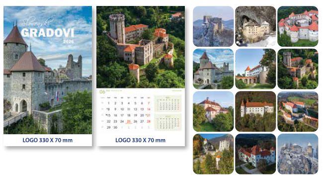 Koledar SLOVENSKI GRADOVI