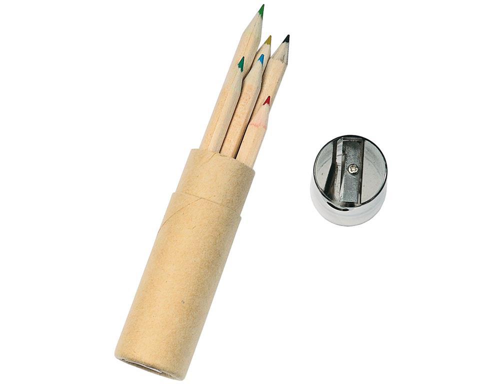 Pencils in a card tube 07807