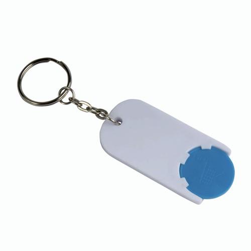 Obesek PVC z žetonom za voziček 13907