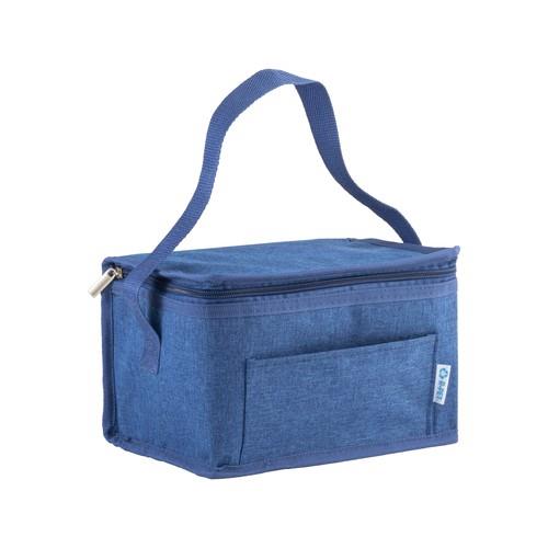 Melange r-pet cooler bag with silver int