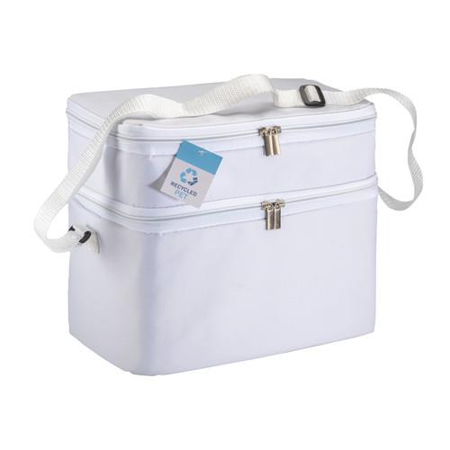 R-pet cooler bag with silver interior 23