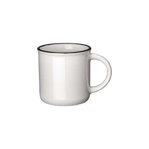 Vintage 240 ml Keramikbecher mit Sublima