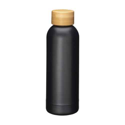 Stainless steel thermal bottle with doub