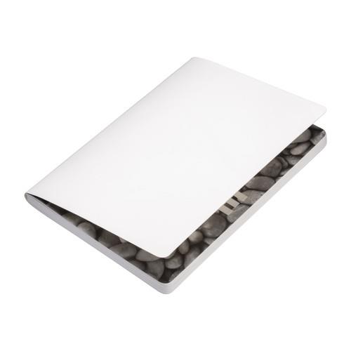 Stone paper notebook, white lined sheets