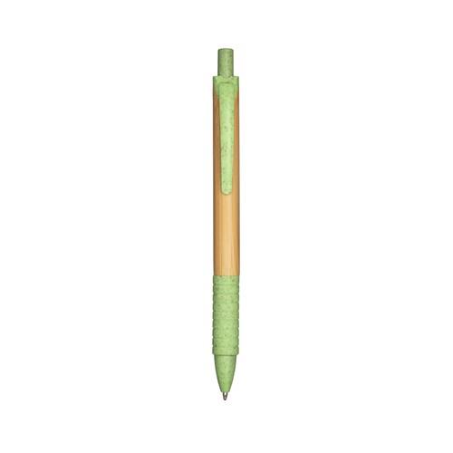 Bamboo and wheat straw snap pen 23804
