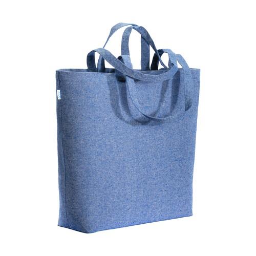 Cotton shopper with double handles 24131