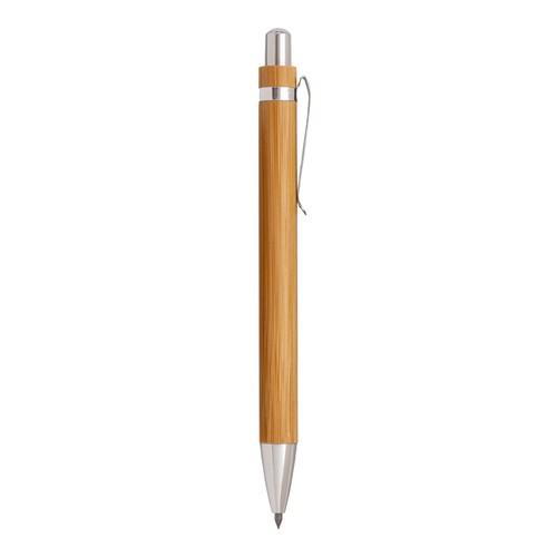 Bambusstift mit Metallclip 24804