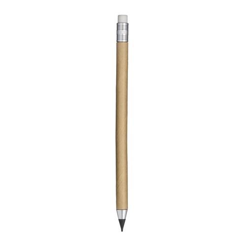 Recycled paper pencil with eraser 24821