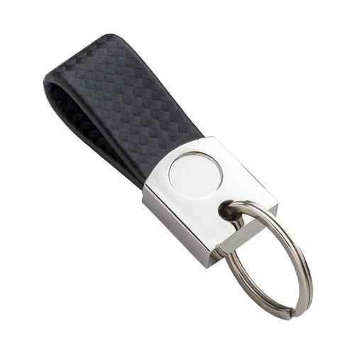 Key ring with space for resin logo 24901
