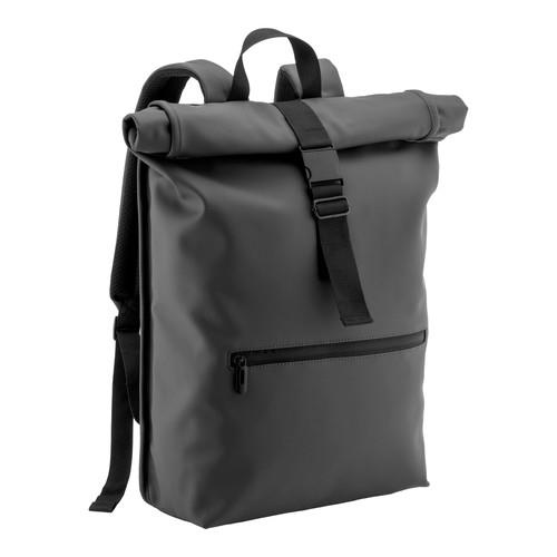 Laptop backpack in soft pu water resista